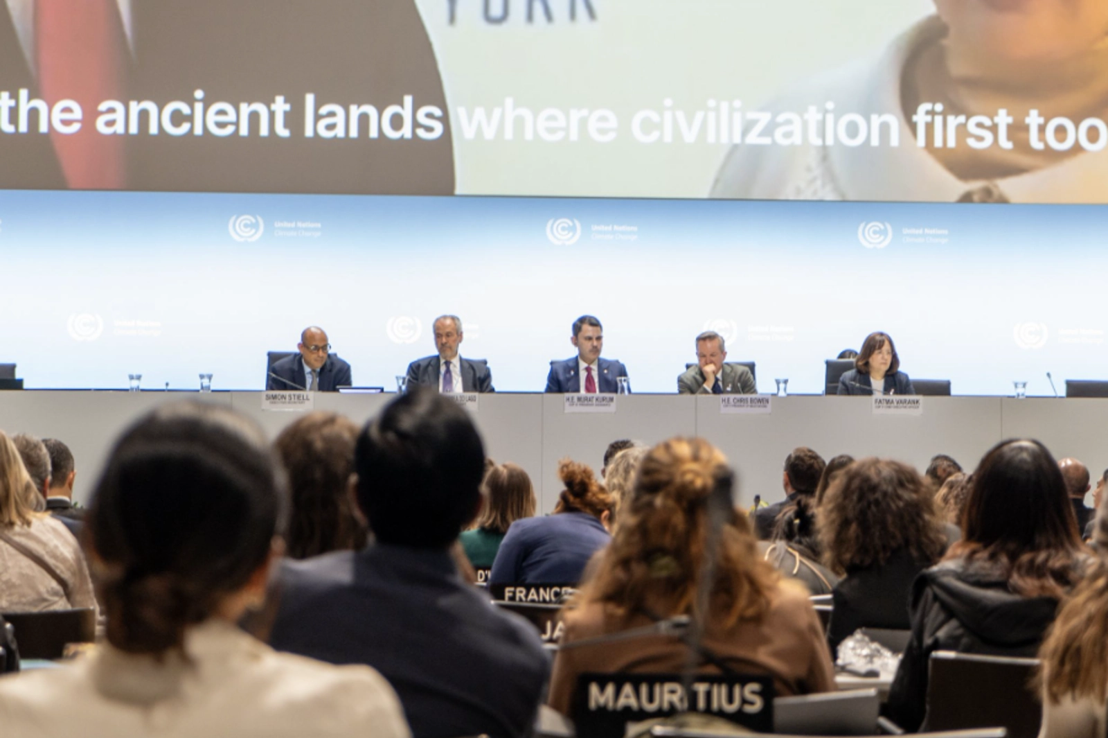 Incoming COP31 Presidency Event: Launch of the Action Agenda